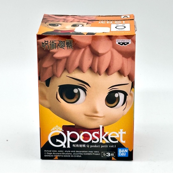 Banpresto - Jujutsu Kaisen Q Posket Mini Petit Vol.1 Yuji Itadori Anime Figure - Picture 1 of 11
